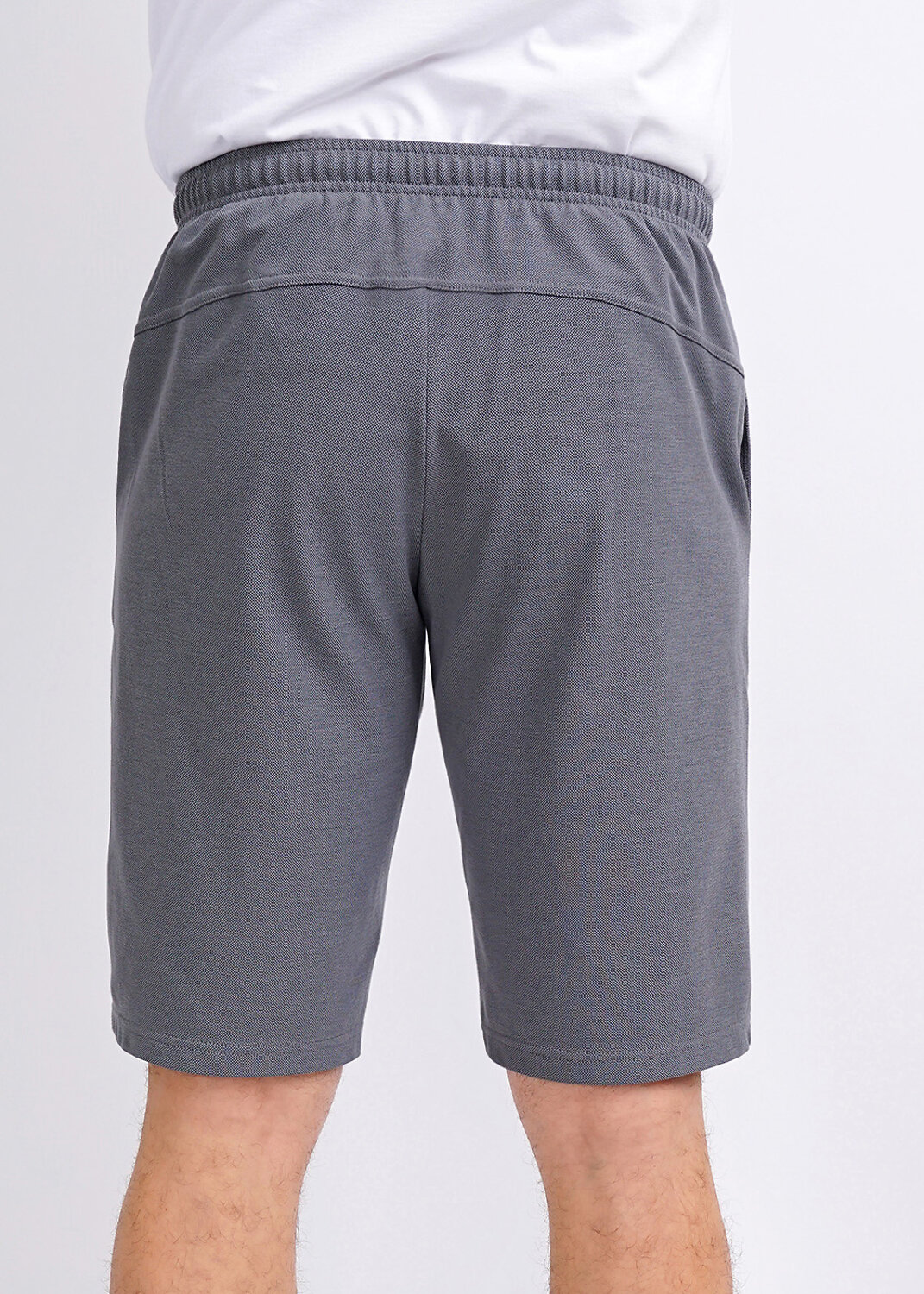 ст. цена1150руб.! CLEVER Шорты 601118зэмеланж т.серый