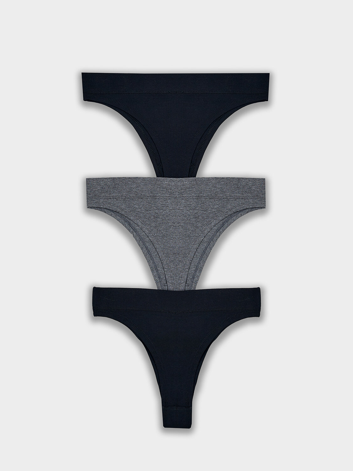 MARK FORMELLE Трусы 412543-3т.серый меланж+черный