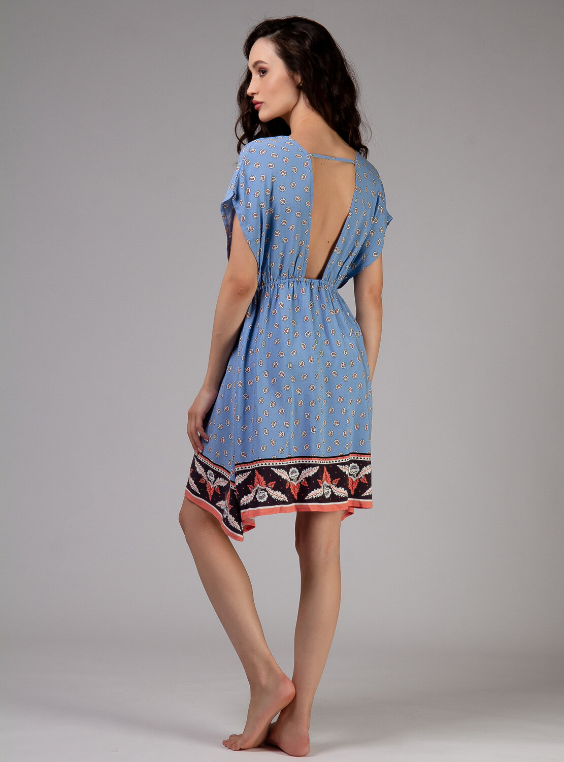 ст. цена1090руб.! INDEFINI Туника 741800-3009YSQГолубой