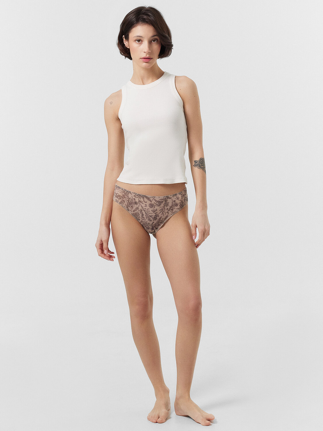 MARK FORMELLE Трусы 412612-3цветы на бежевом1