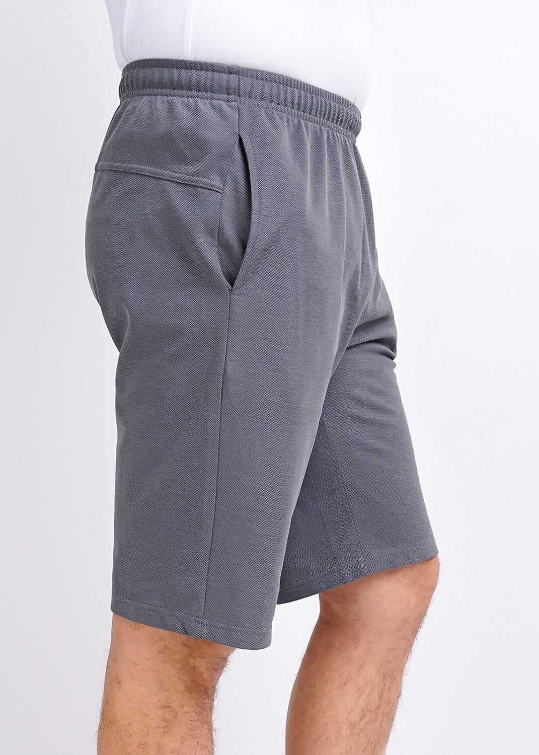 ст. цена1150руб.! CLEVER Шорты 601118зэмеланж т.серый