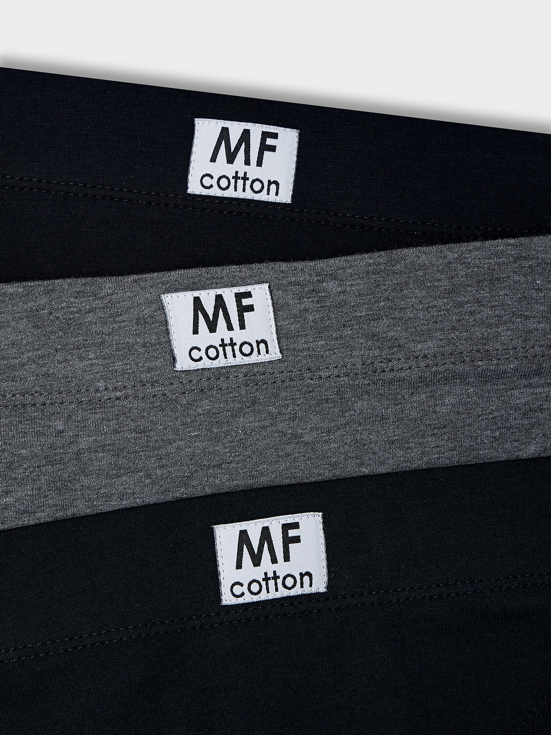 MARK FORMELLE Трусы 412543-3т.серый меланж+черный