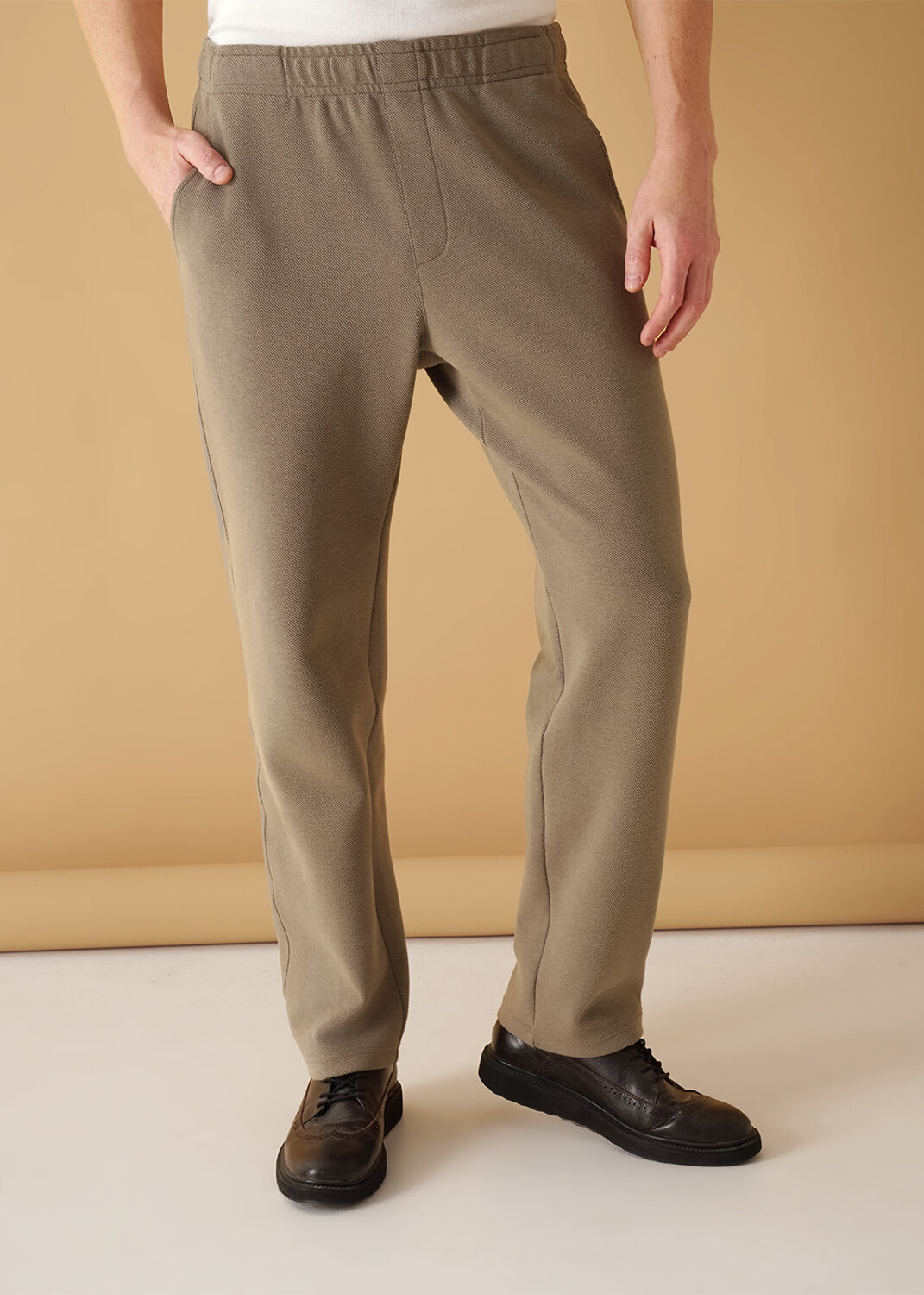 ст. цена1749руб.! CLEVER Брюки 452618/05вэт.бежевый