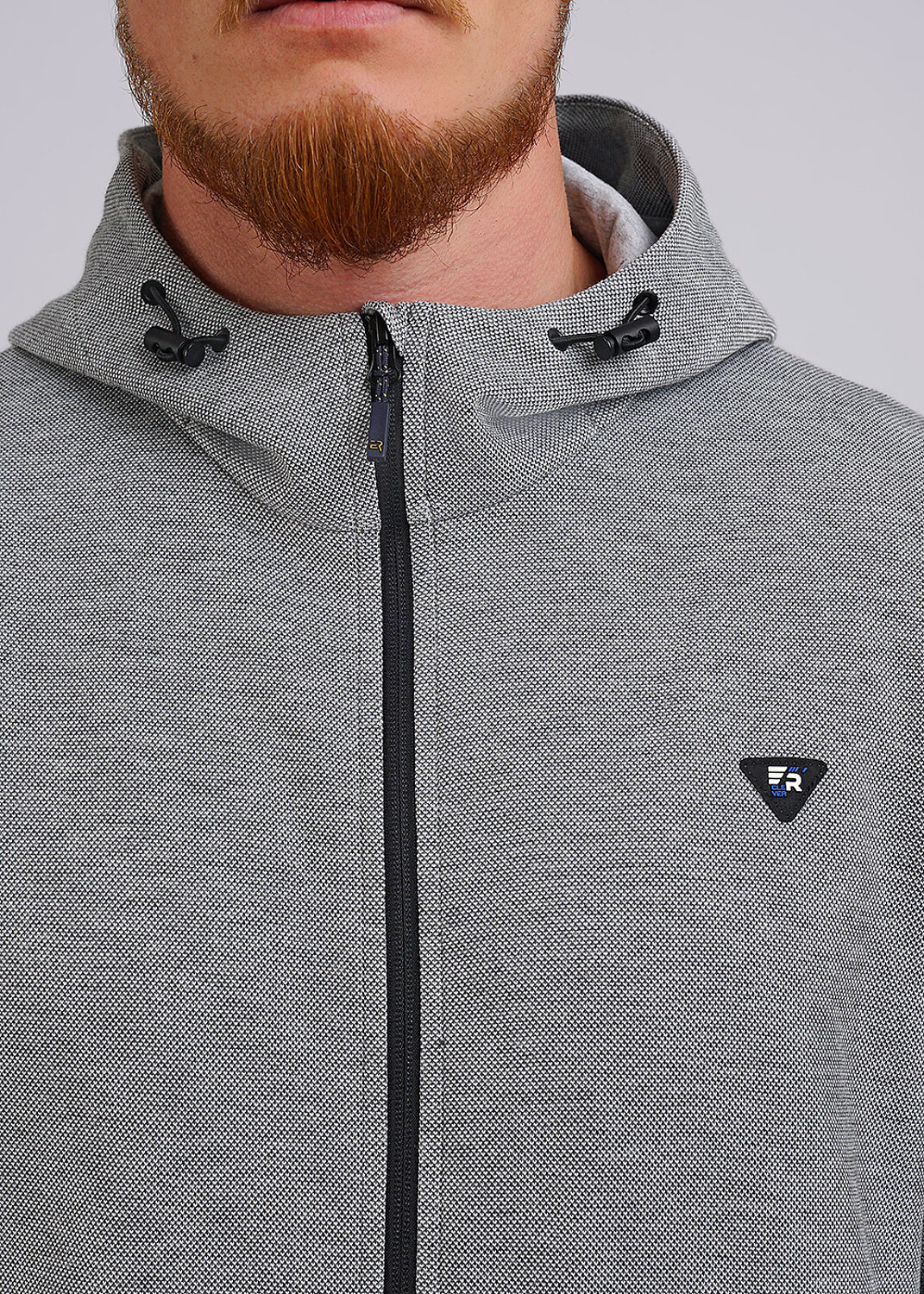 ст. цена2601руб.! CLEVER Куртка 542344/05зз_пмеланж серый