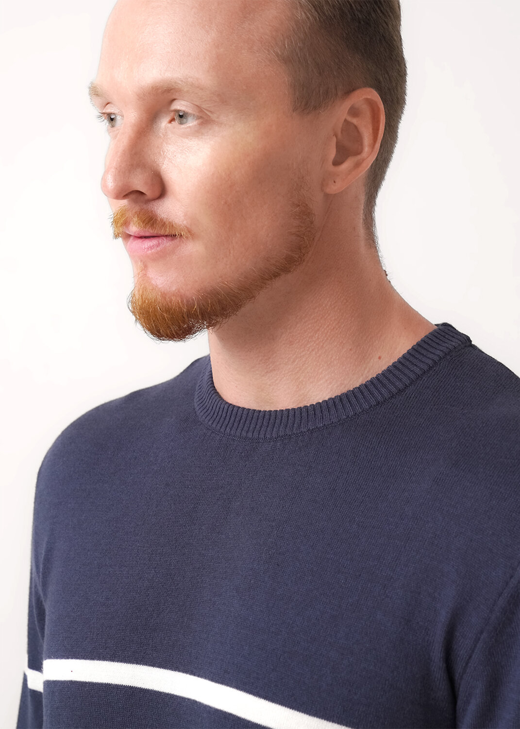 ст. цена2064руб.! CLEVER Джемпер 454189/11хат.синий/молочный