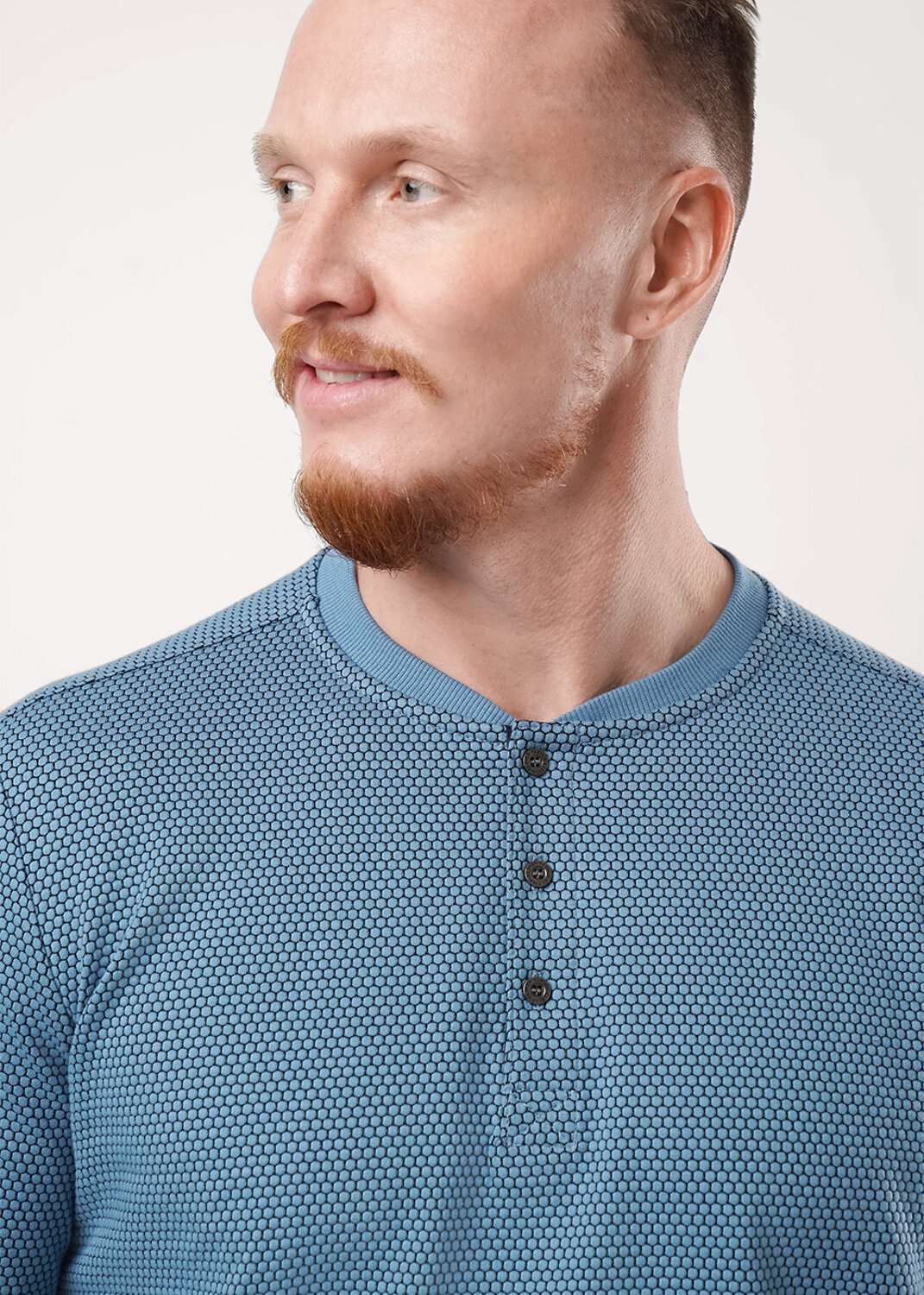 ст. цена1599руб.! CLEVER Джемпер 442464/24кжн_пт.голубой/чёрный