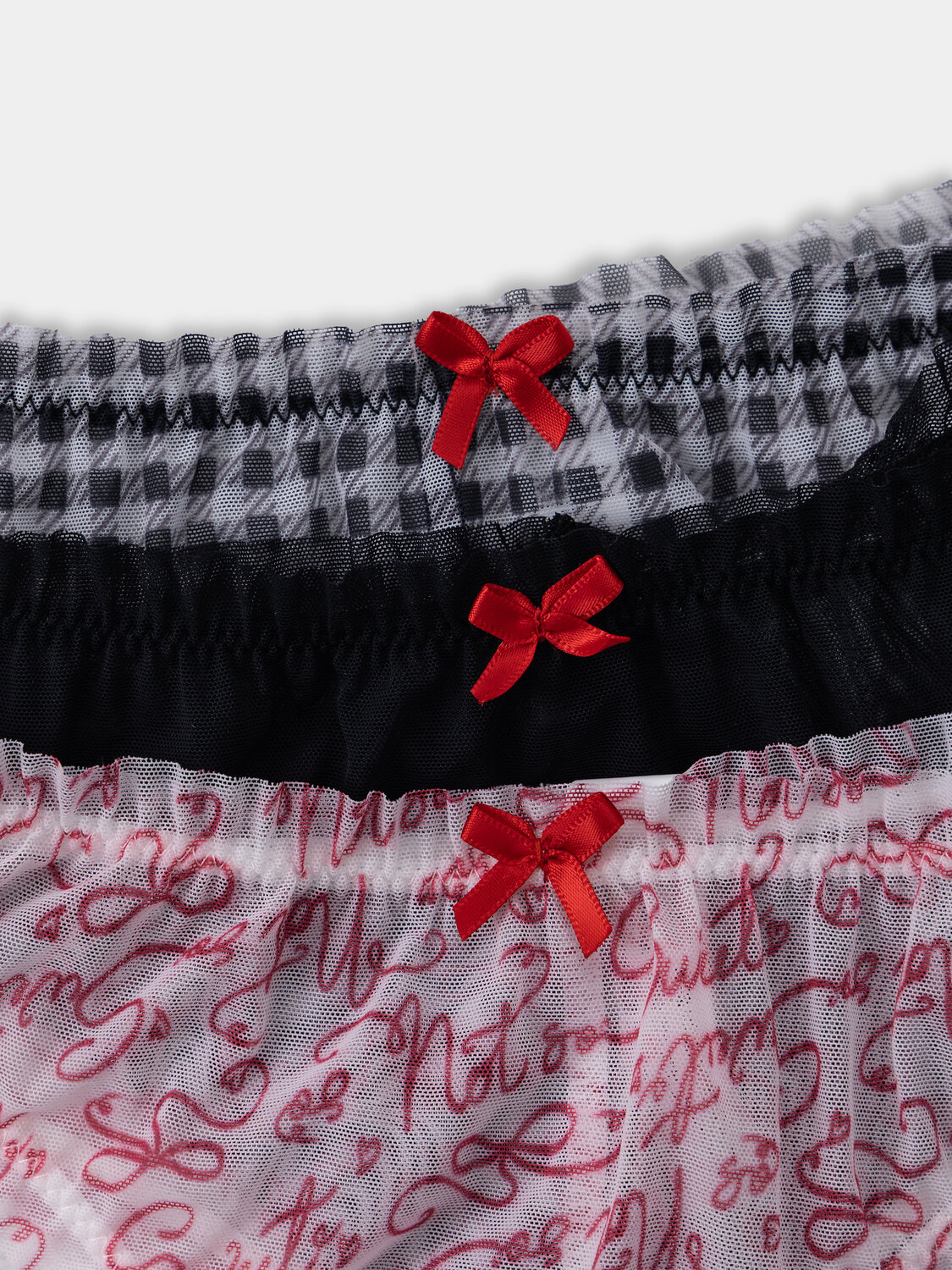 MARK FORMELLE Трусы 412479-3клетка виши черно -белая