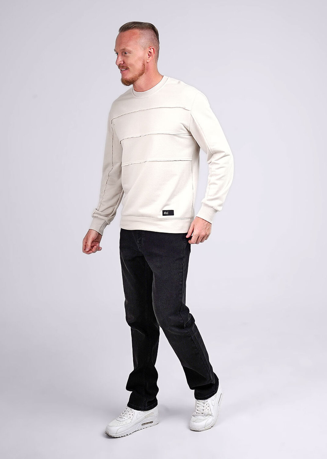 ст. цена1651руб.! CLEVER Джемпер 442454/19тбежевый