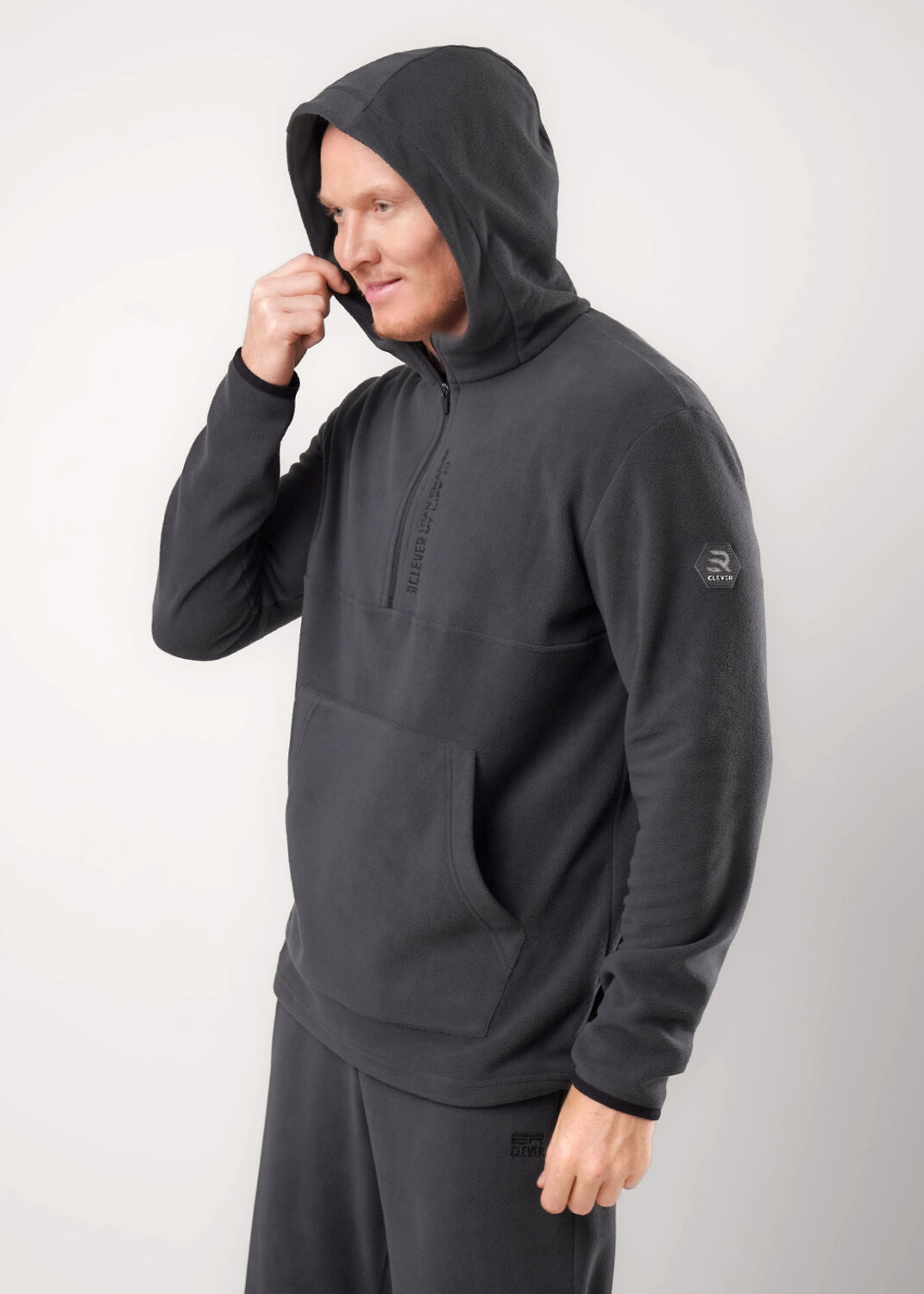 ст. цена1840руб.! CLEVER Джемпер 452595/01лт.серый