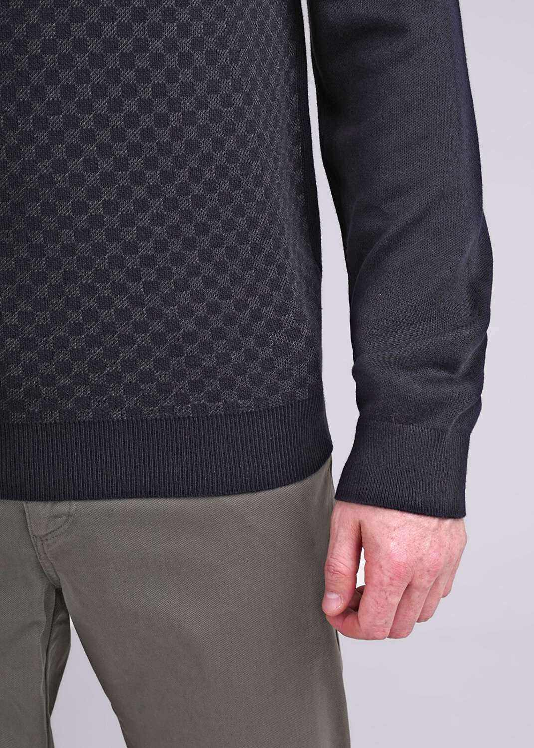 ст. цена1549руб.! CLEVER Джемпер 444263/17хат.синий