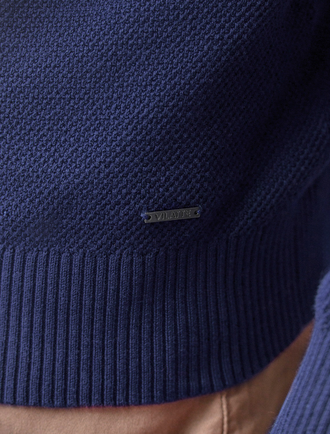 ст. цена2150руб.! VILATTE Джемпер U39.015темно-синий