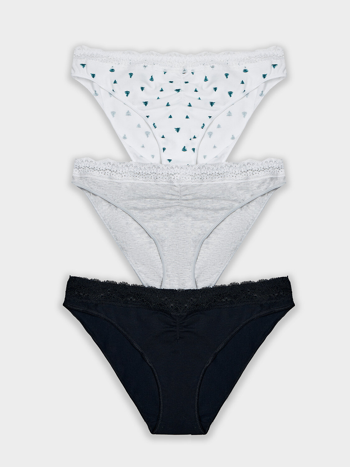 MARK FORMELLE Трусы 412344-3елочки на белом