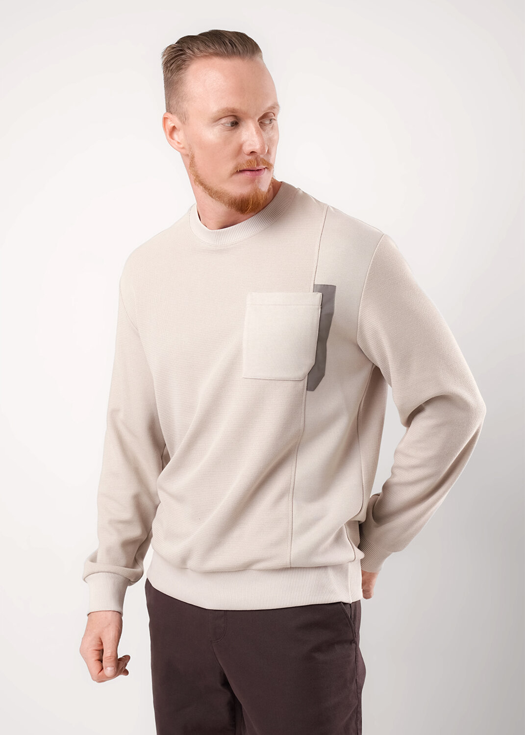 ст. цена1549руб.! CLEVER Джемпер 452621/09тдфсв.серый