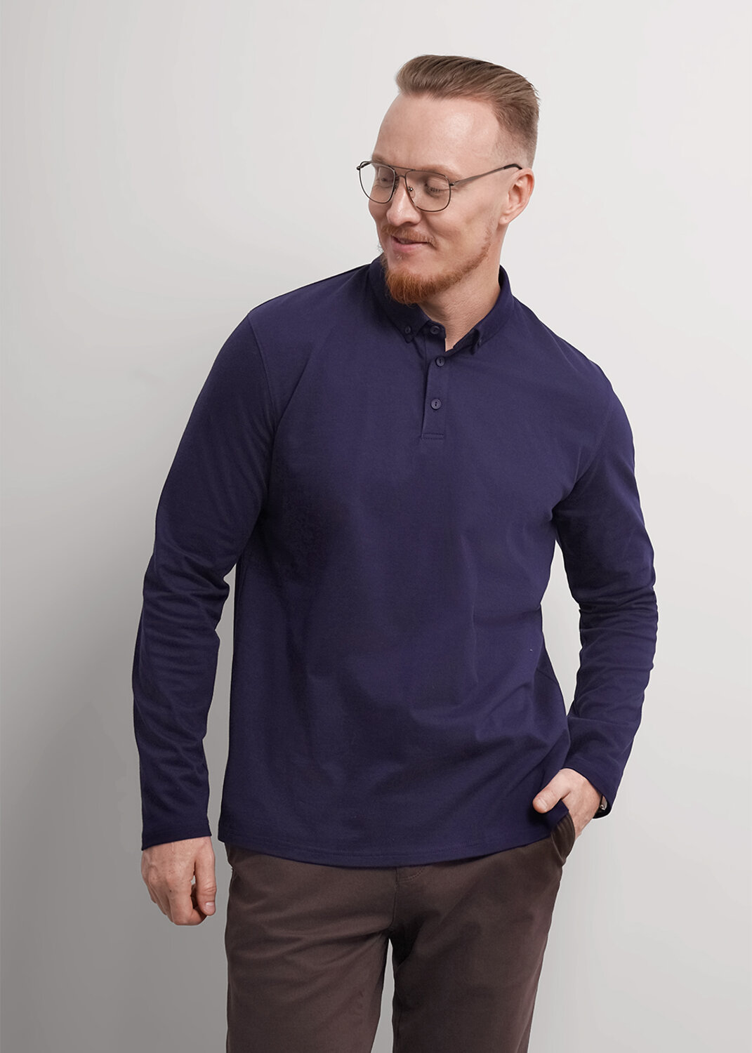 ст. цена1499руб.! CLEVER Джемпер 452591/03злт.синий