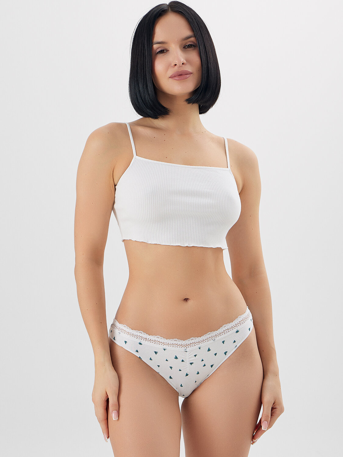 MARK FORMELLE Трусы 412344-3елочки на белом