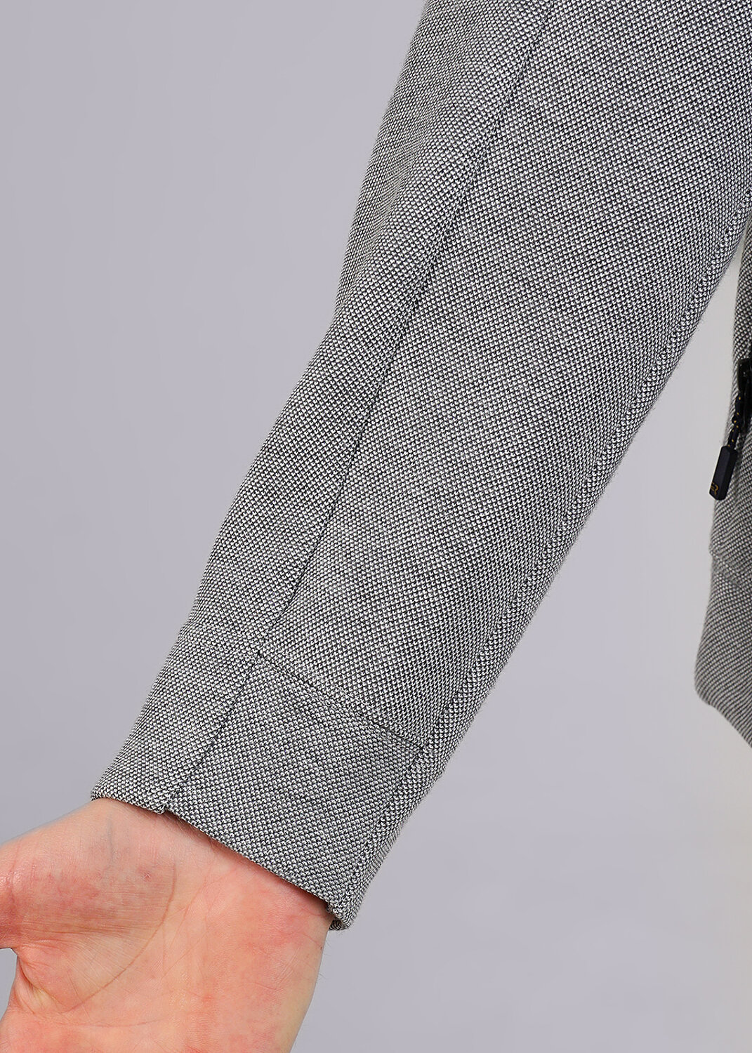 ст. цена2601руб.! CLEVER Куртка 542344/05зз_пмеланж серый