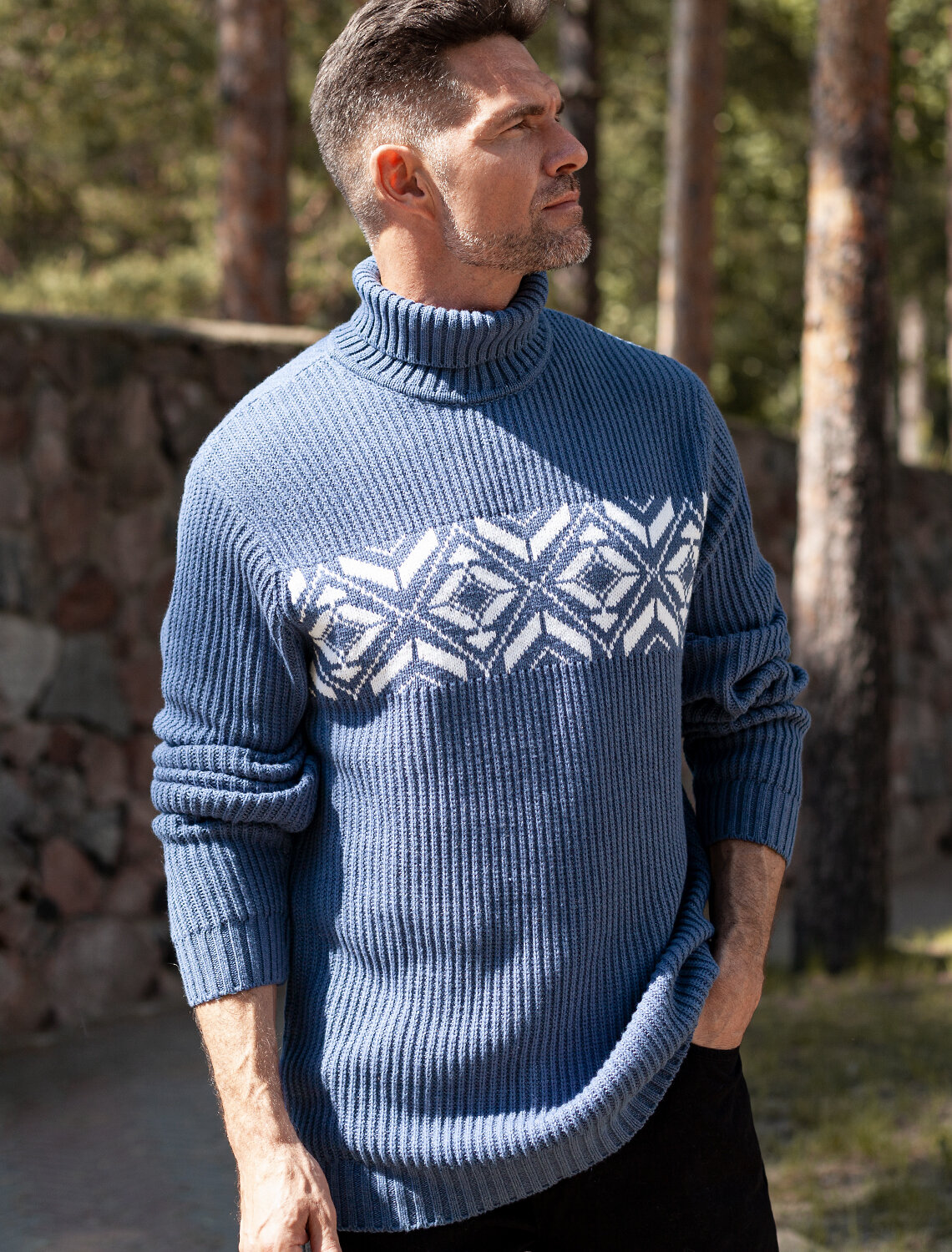 ст. цена2711,5руб.! VILATTE Джемпер U39.013темно-голубой