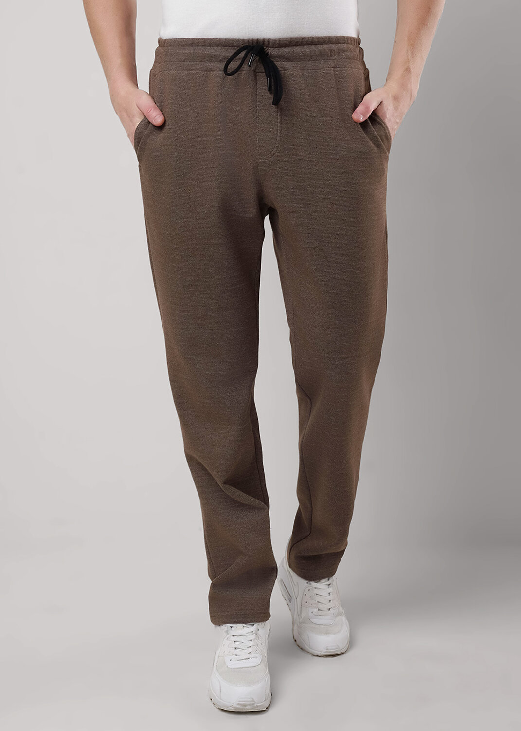 ст. цена1899руб.! CLEVER Брюки 552315/14иижт.коричневый/чёрный