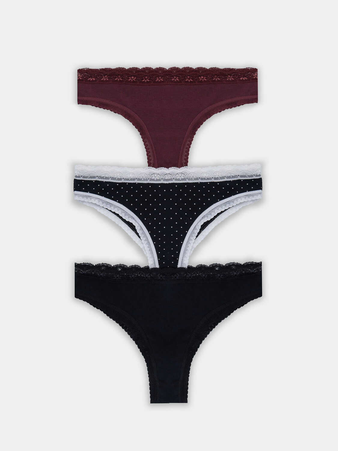 MARK FORMELLE Трусы 412681-3горошек на черном