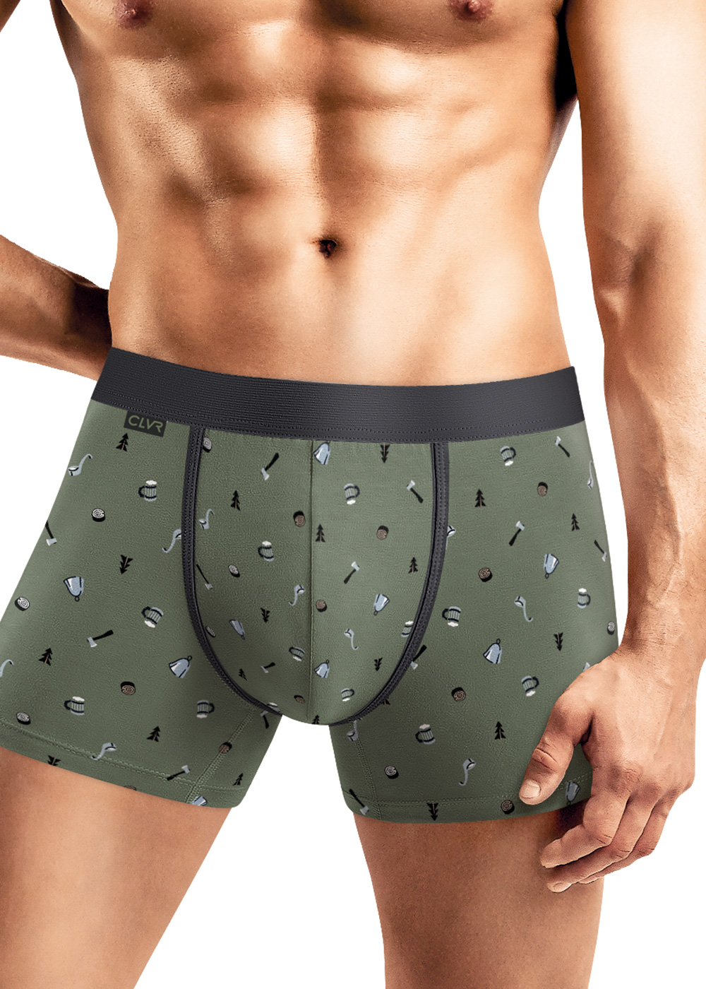 *АКЦИЯ 330р. 450р.CLE MSH442223 Трусы муж.