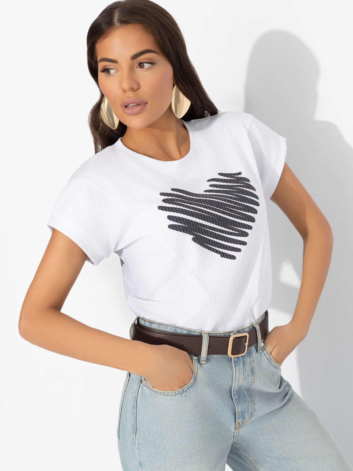 ст. цена1585руб.! CHARUTTI Футболка 11797Белый