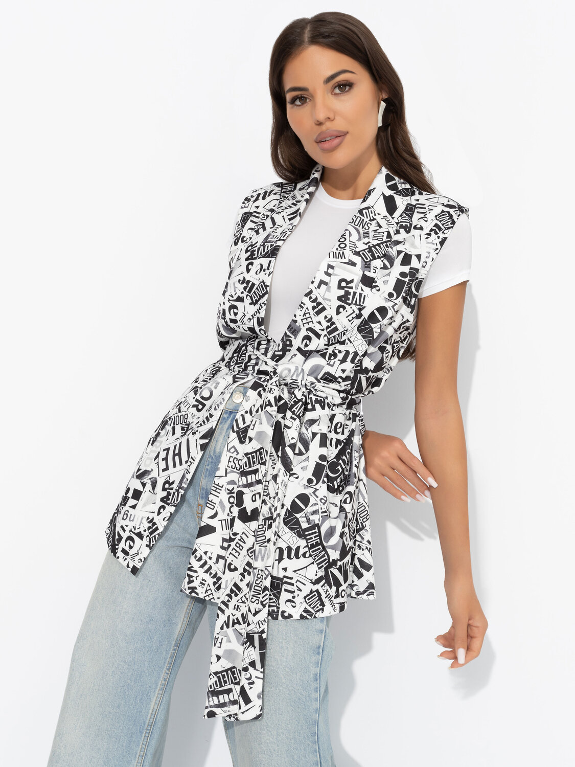 ст. цена1881руб.! CHARUTTI Жилет 11899Черный