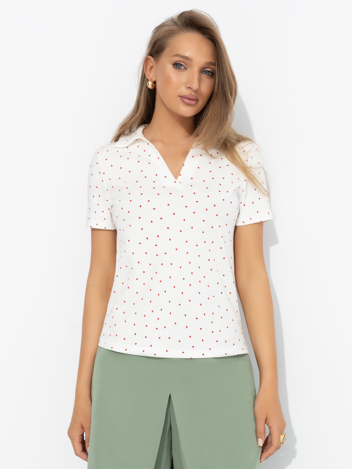 ст. цена1585руб.! CHARUTTI Футболка 11951Белый