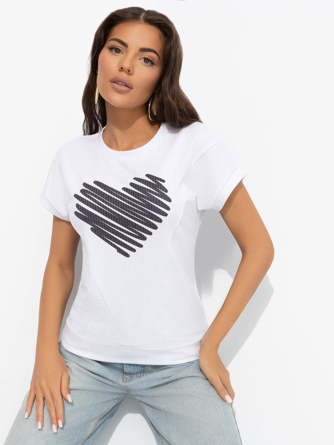 ст. цена1585руб.! CHARUTTI Футболка 11797Белый