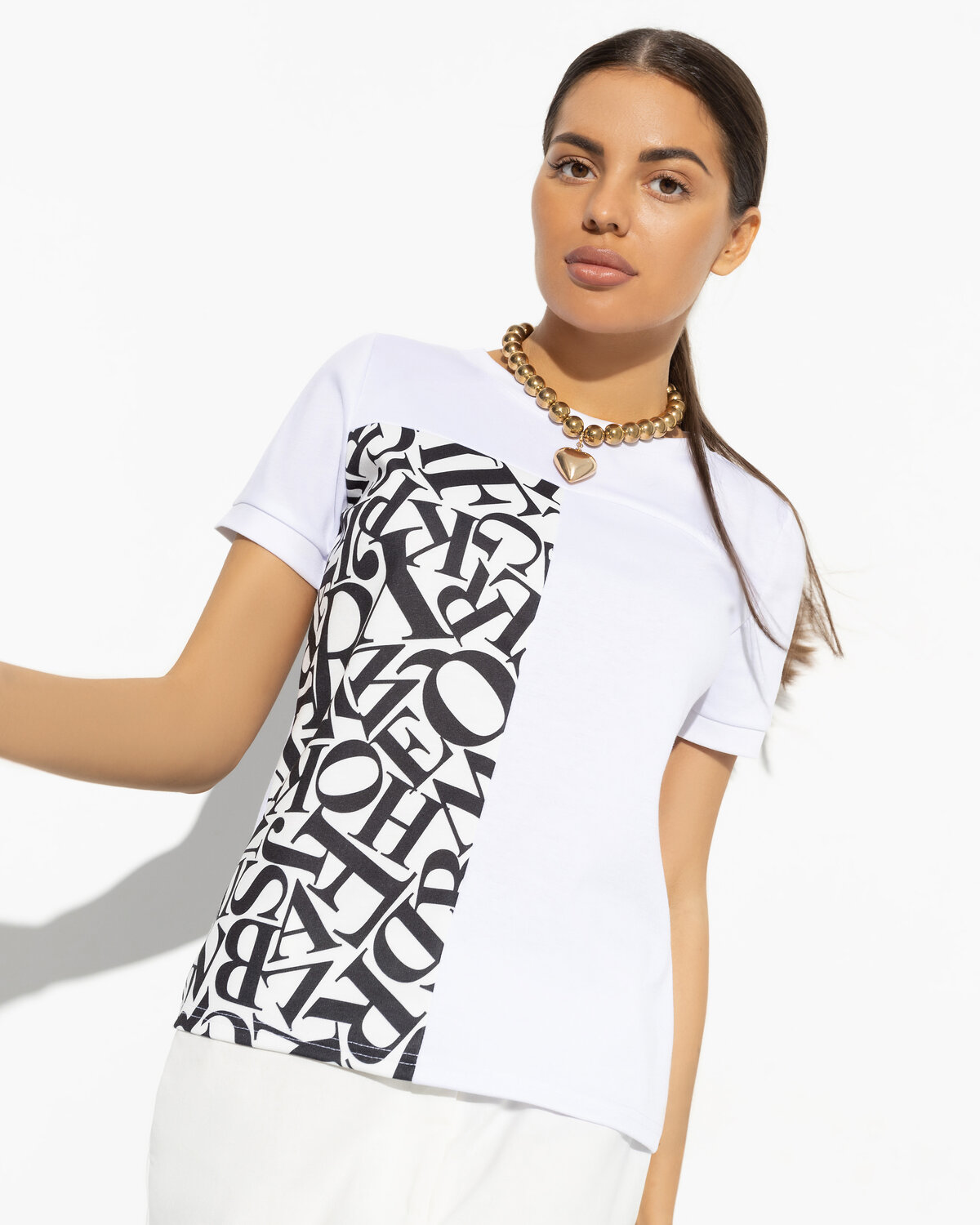 ст. цена1425руб.! CHARUTTI Футболка 10627белый