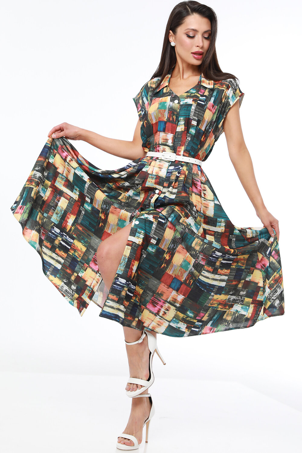 ст. цена2613руб.! DStrend Платье П-4638Разноцветный