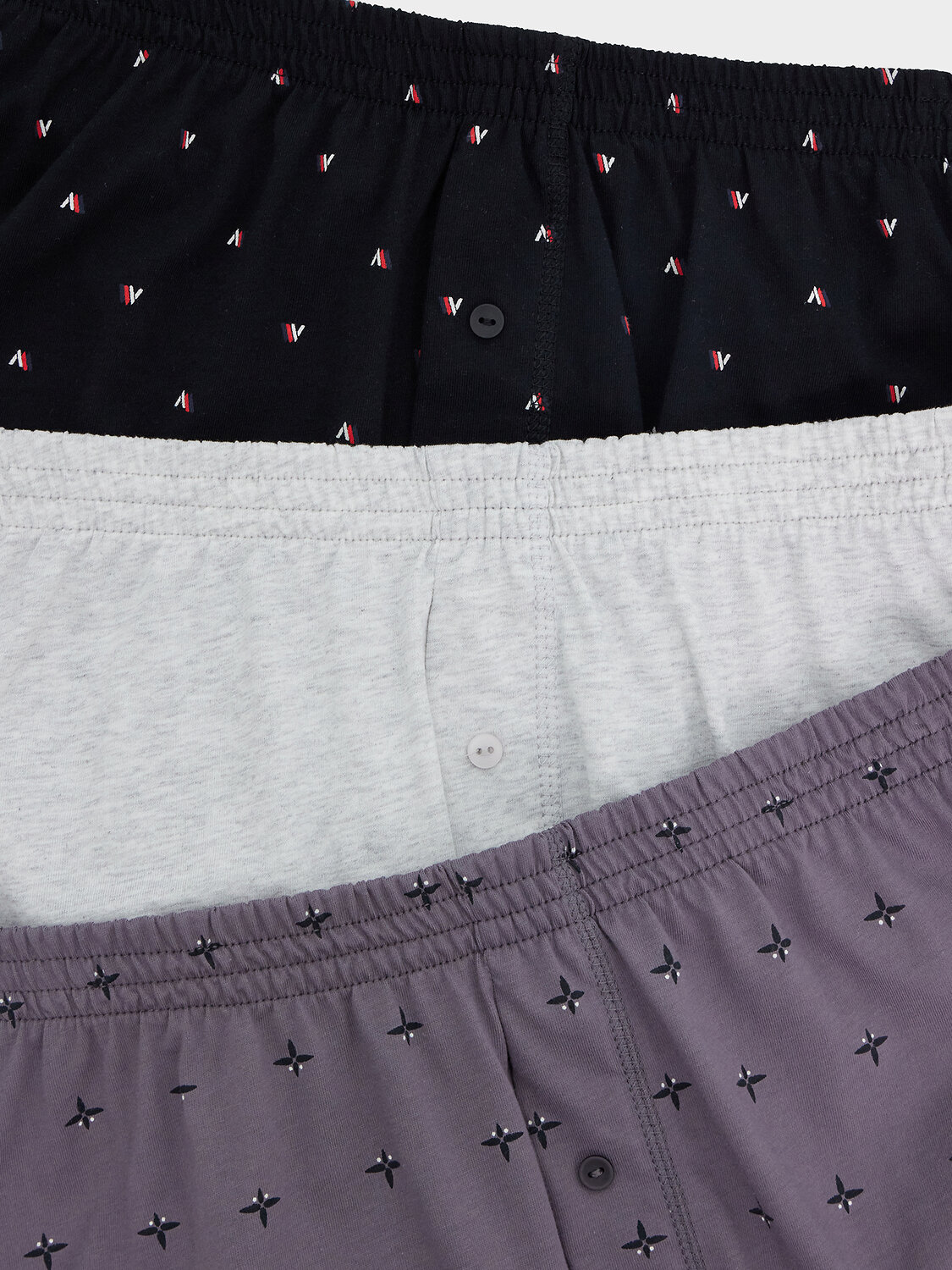 MARK FORMELLE Трусы 411152-3серый меланж+узор на олово +узор на черном