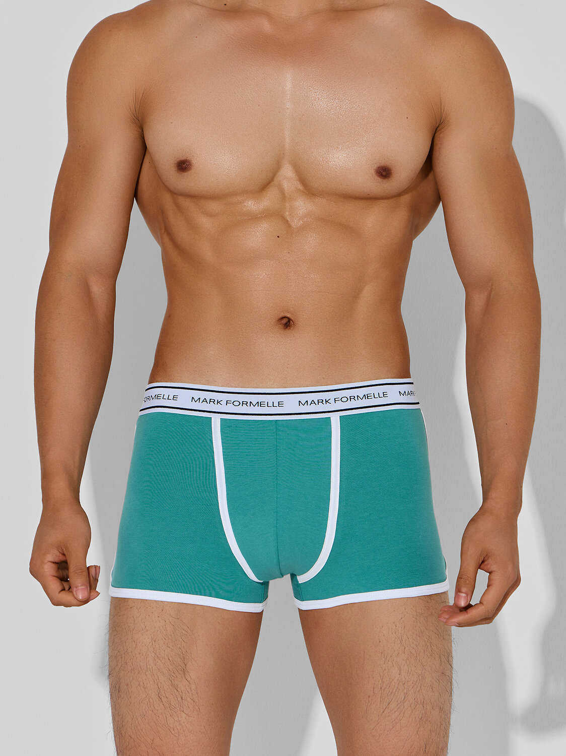 MARK FORMELLE Трусы 411165-2персидский зеленый +черный