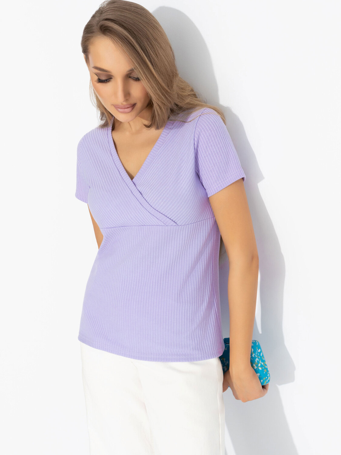 ст. цена1585руб.! CHARUTTI Футболка 11732Сиреневый