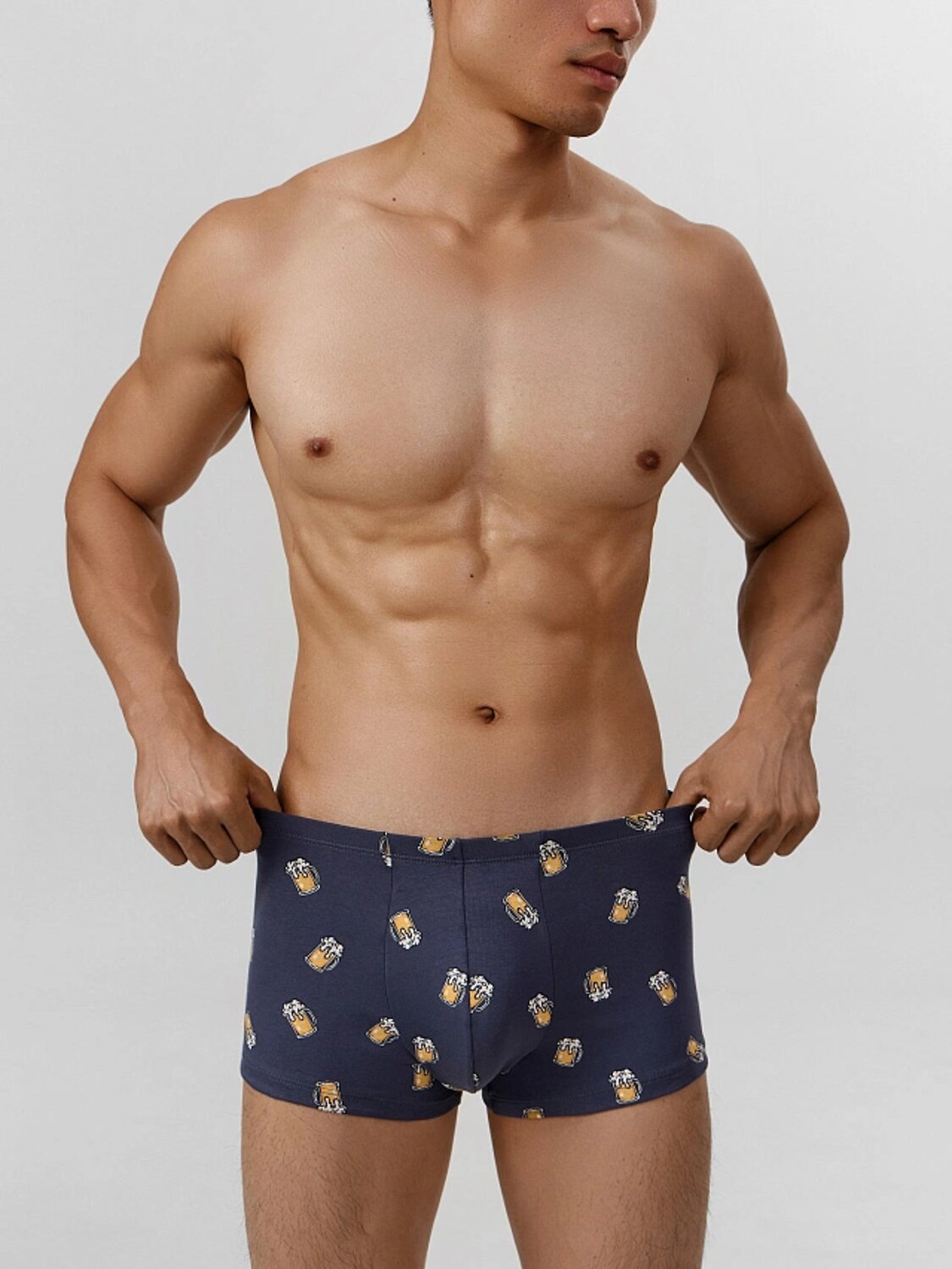 MARK FORMELLE Трусы 411122-3пиво на грозе +черный +медведи на черном