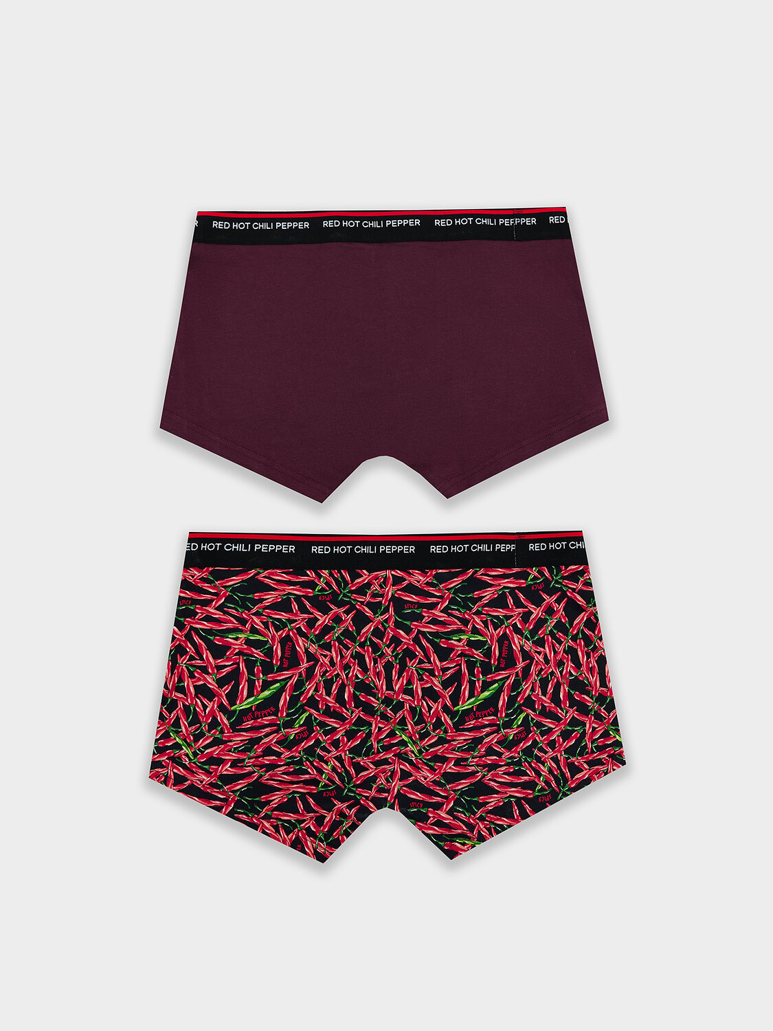 MARK FORMELLE Трусы 411215-2винный +перчики на черном