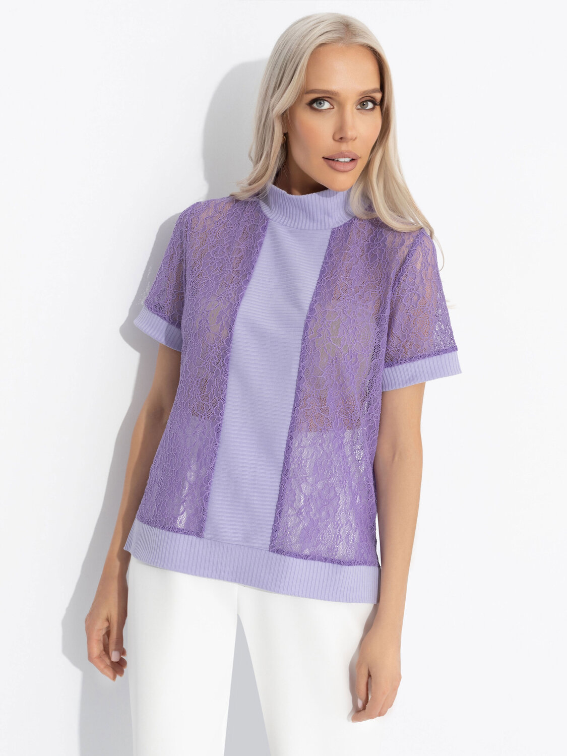 ст. цена1585руб.! CHARUTTI Футболка 11933Сиреневый