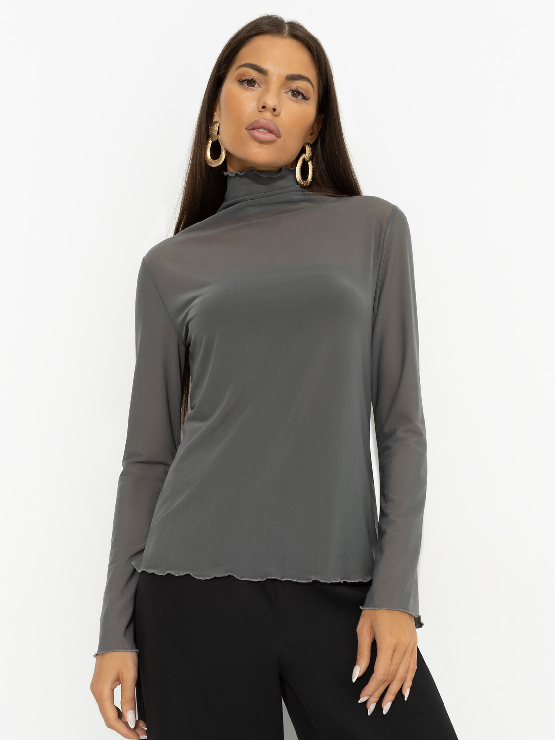 ст. цена1927руб.! CHARUTTI Водолазка 11407Серый