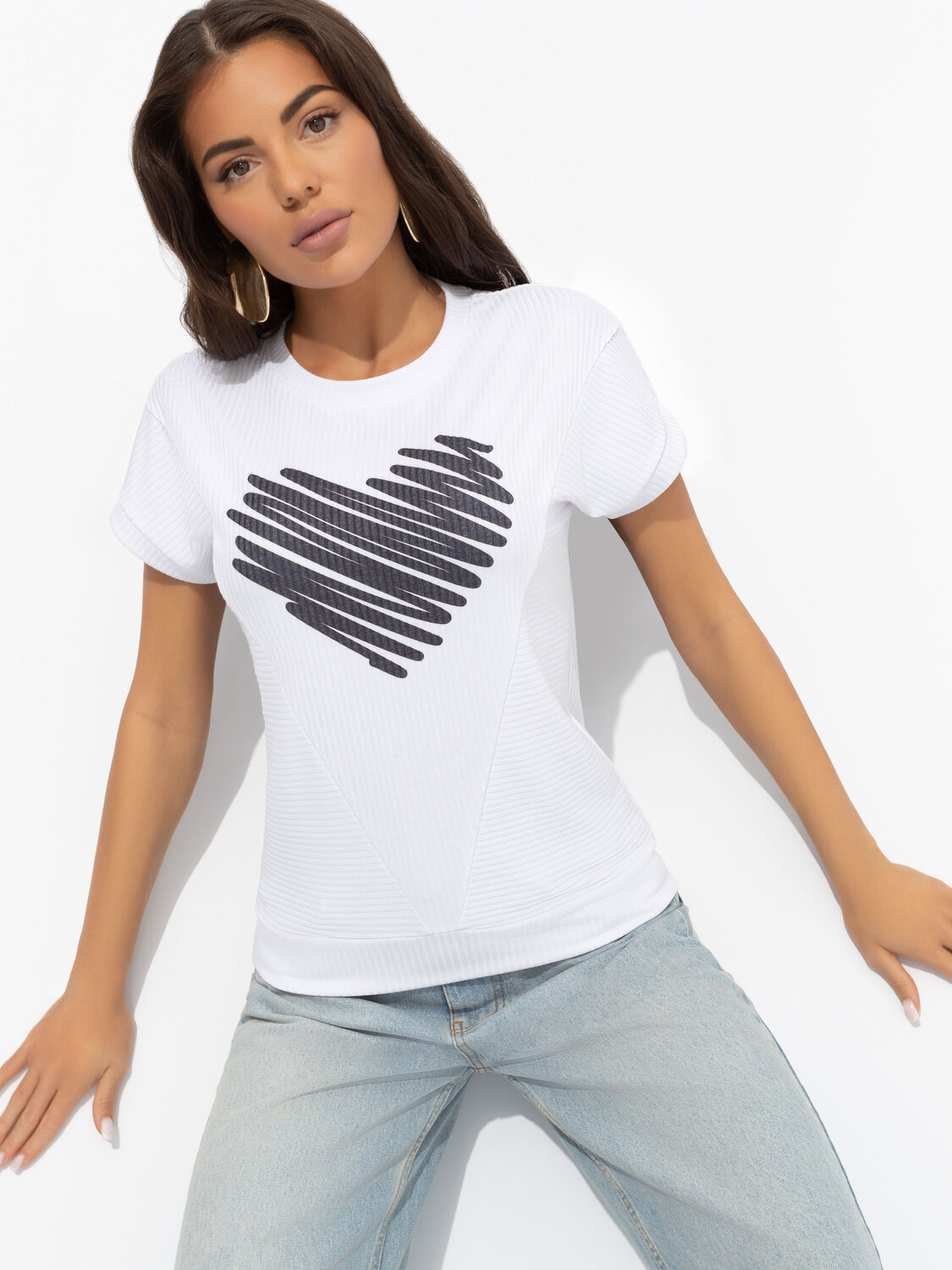 ст. цена1585руб.! CHARUTTI Футболка 11797Белый