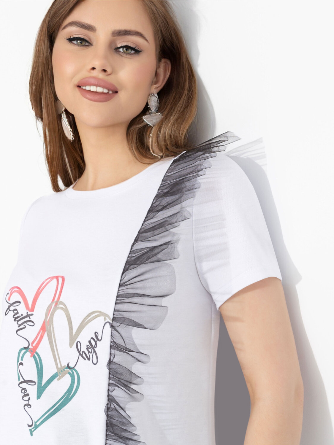 ст. цена1585руб.! CHARUTTI Футболка 11763Белый