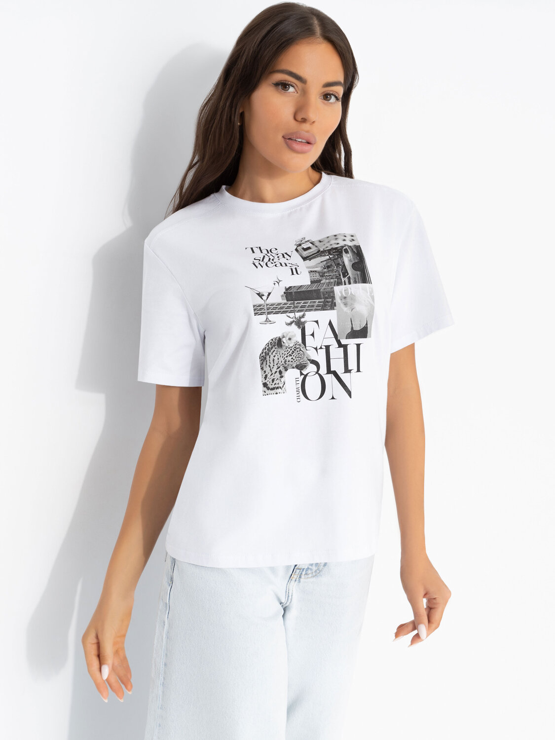 ст. цена1585руб.! CHARUTTI Футболка 11947Белый