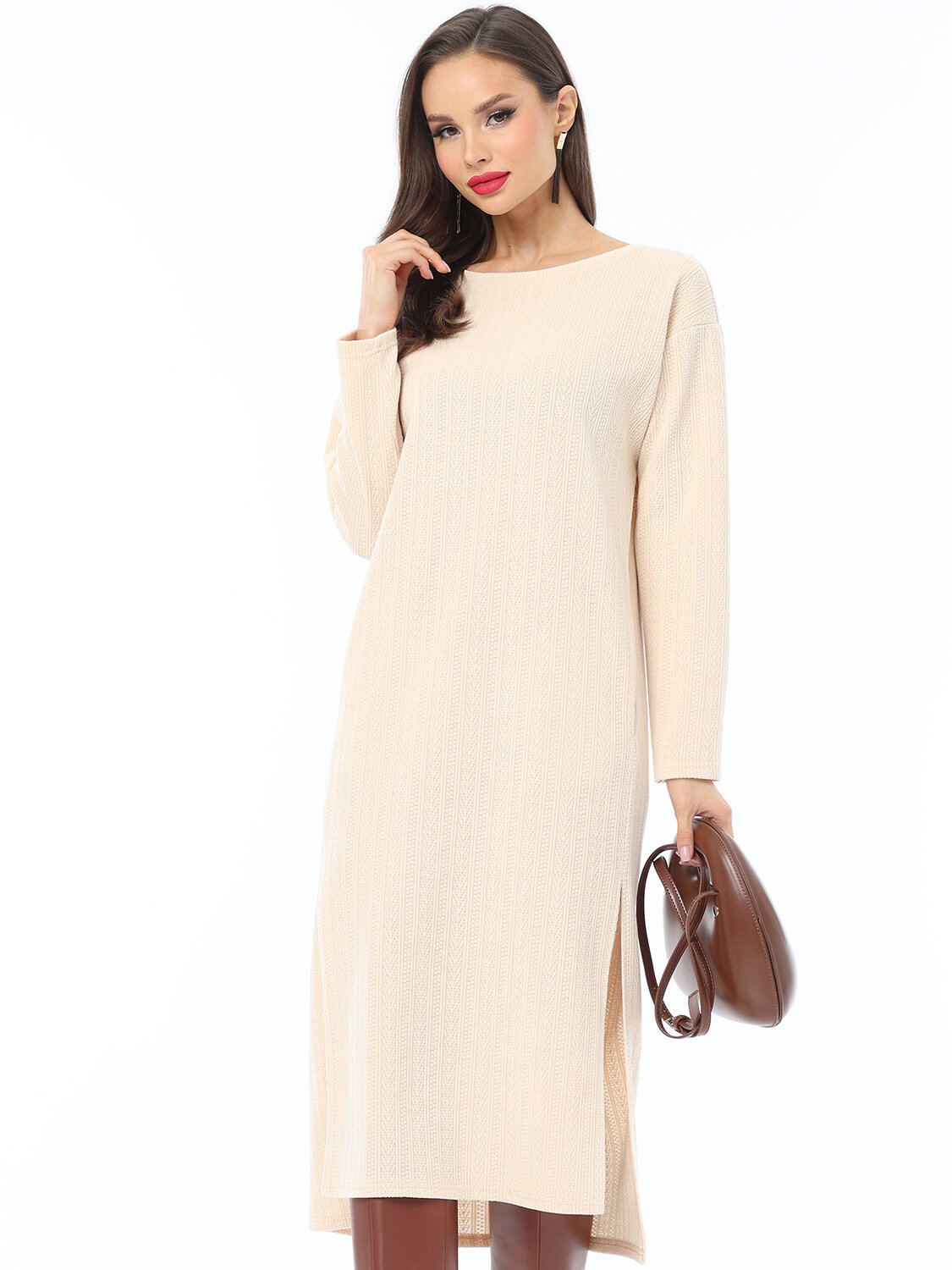 ст. цена2464руб.! DStrend Платье П-4787Светло-бежевый