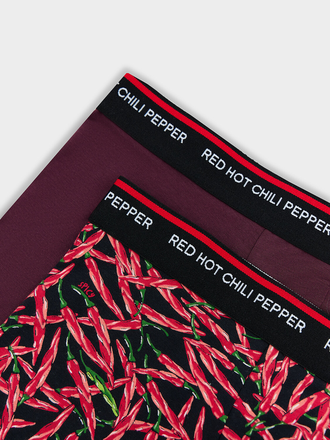 MARK FORMELLE Трусы 411215-2винный +перчики на черном