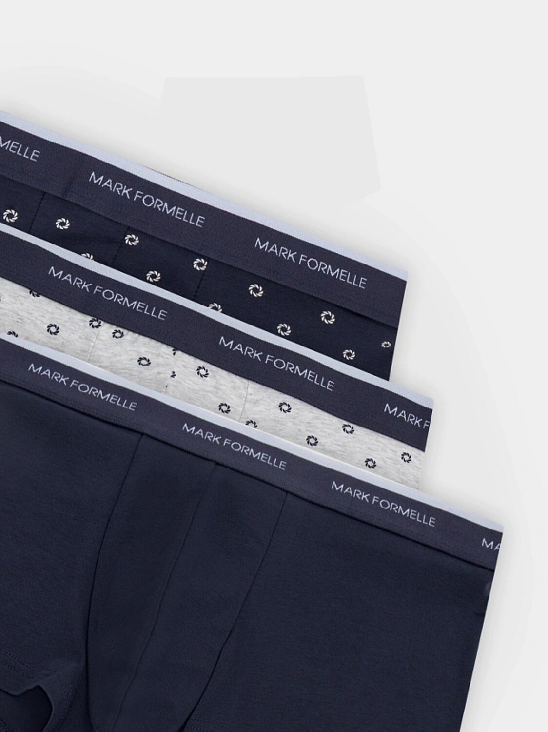 MARK FORMELLE Трусы 411124-3узор на грозе +узор на сером меланже +гроза