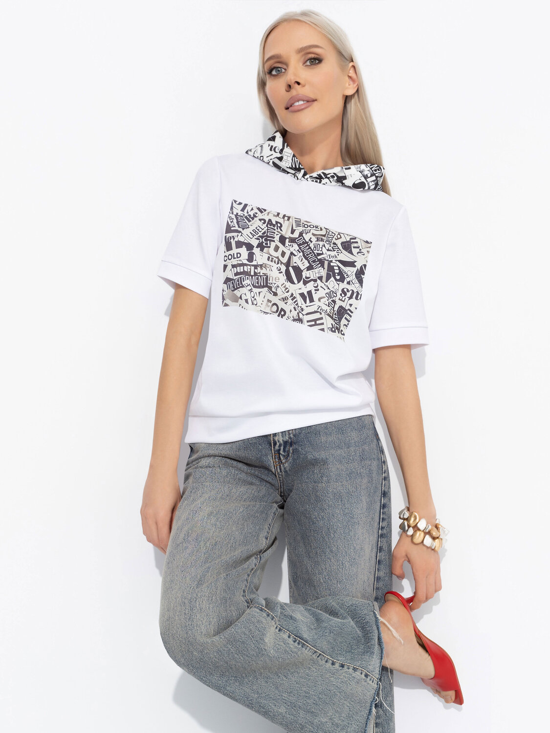 ст. цена1585руб.! CHARUTTI Футболка 11928Белый