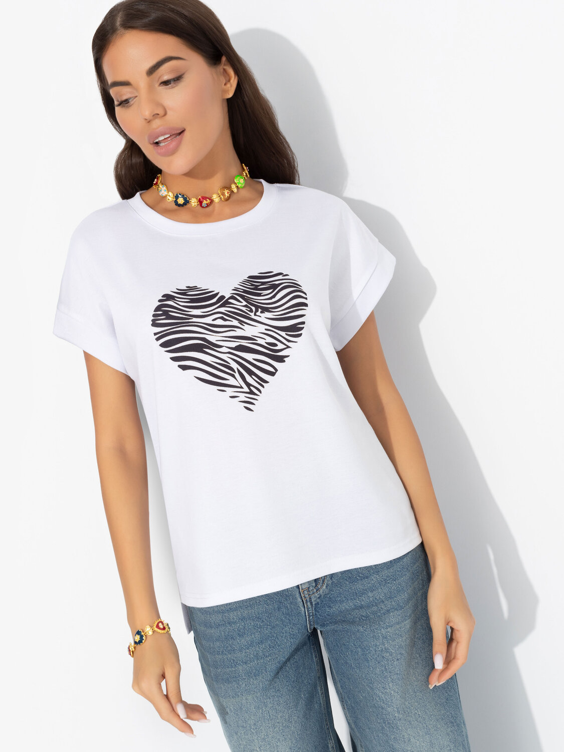 ст. цена1585руб.! CHARUTTI Футболка 11795Белый