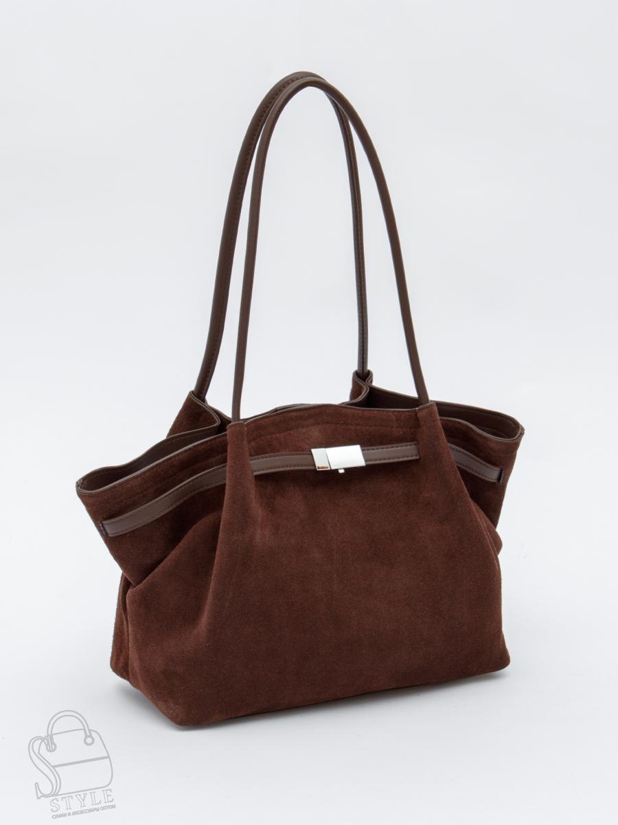 Сумка женская кожаная 990181NN coffee Natale Navetta