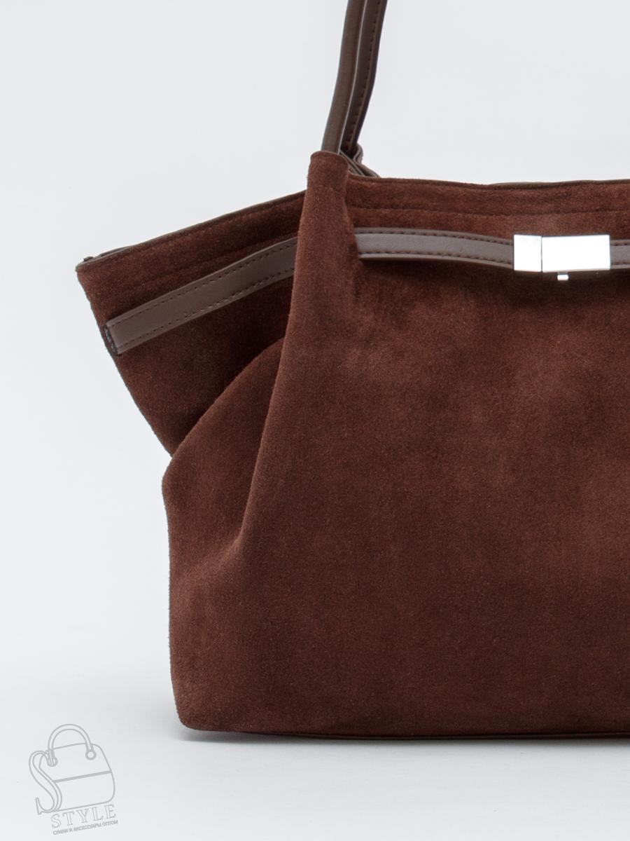 Сумка женская кожаная 990181NN coffee Natale Navetta