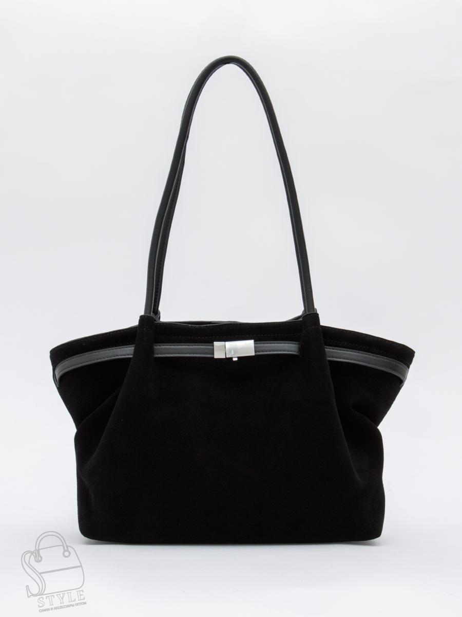 Сумка женская кожаная 990181NN black Natale Navetta