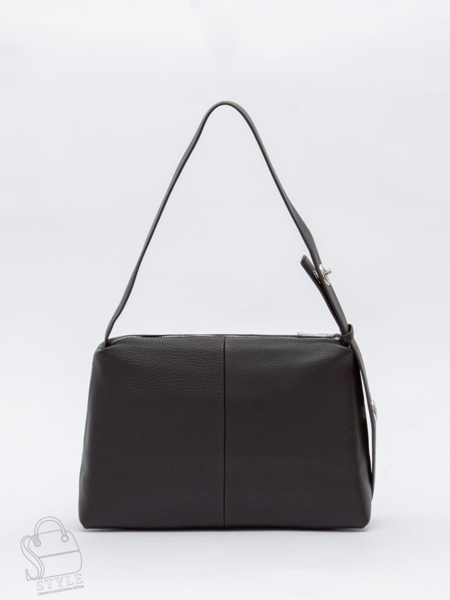 Сумка женская кожаная 8017-2S coffee Velina Fabbiano-Safenta