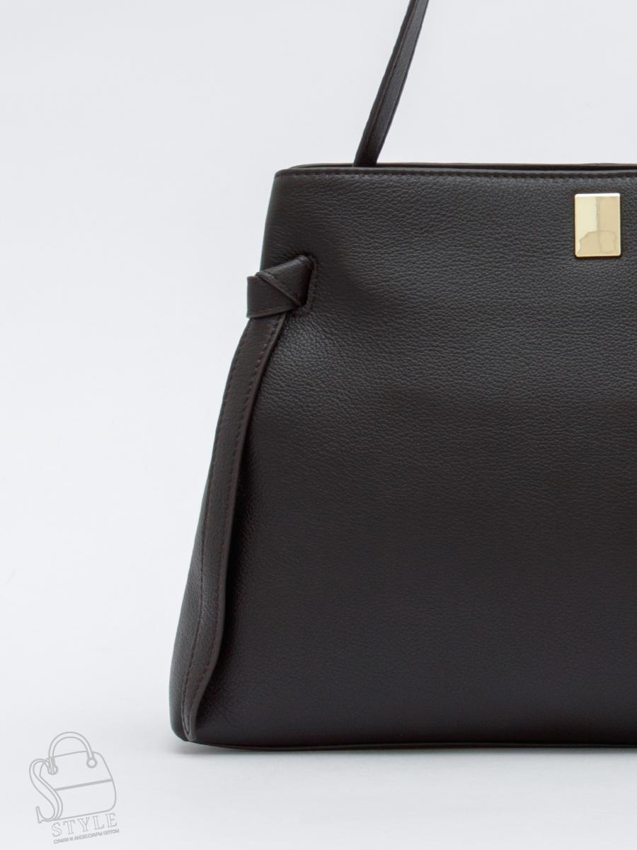 Сумка женская кожаная 1026-1MP coffee Polina&Eiterou